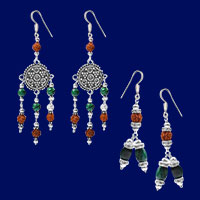 Malachite Earrings